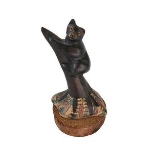 Wooden  Bear Handpainted